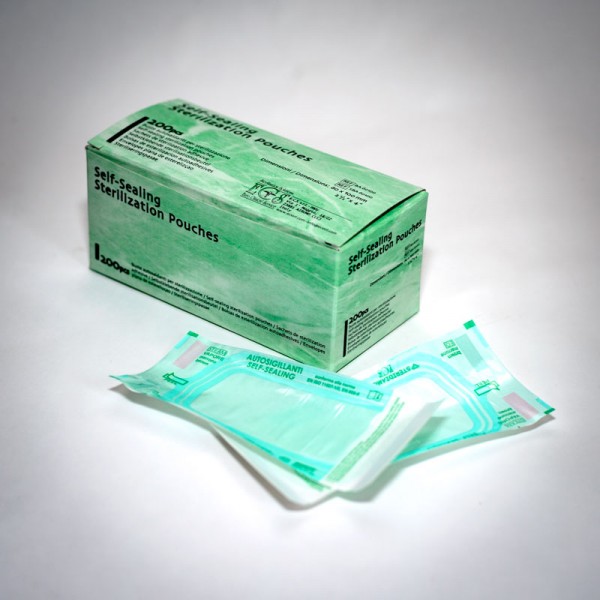 Пакети самогерметизуючі для парової та ЕО стерилізації Steridiamond / 60х100 мм